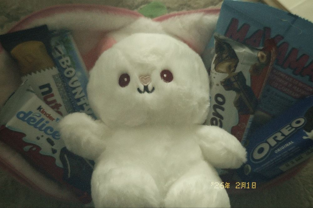 Зайчик клубничка