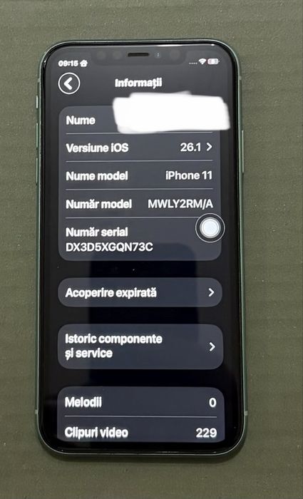 iPhone 11 Verde 64 gb