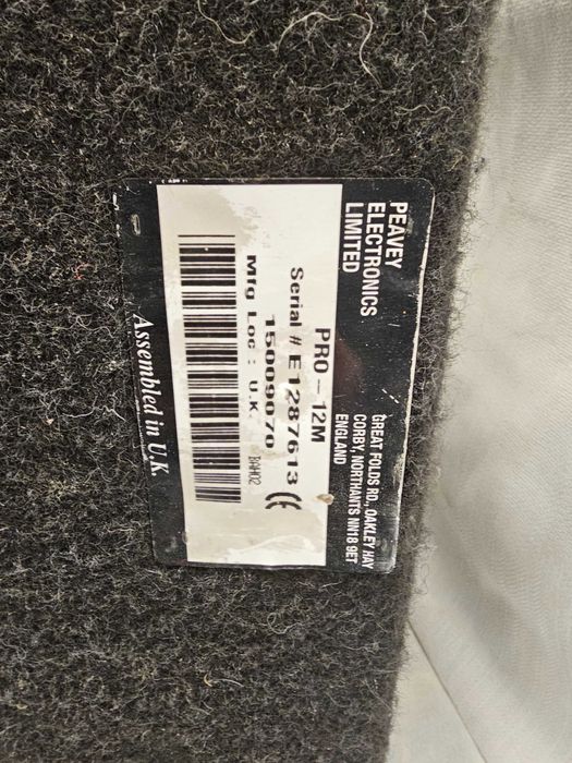 Boxe Peavey Pro 12 m monitor de scena UK Anglia