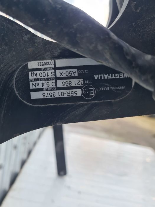 Carlig remorcare vw golf 5 plus, vw golf 6 plus