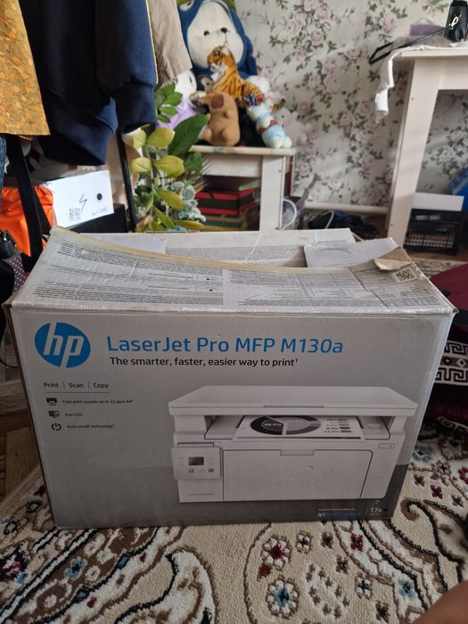 принтер HP LaserJet Pro M130a белый