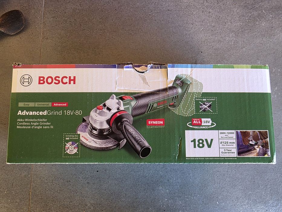 Polizor Bosch Advanced Grind 18V-80