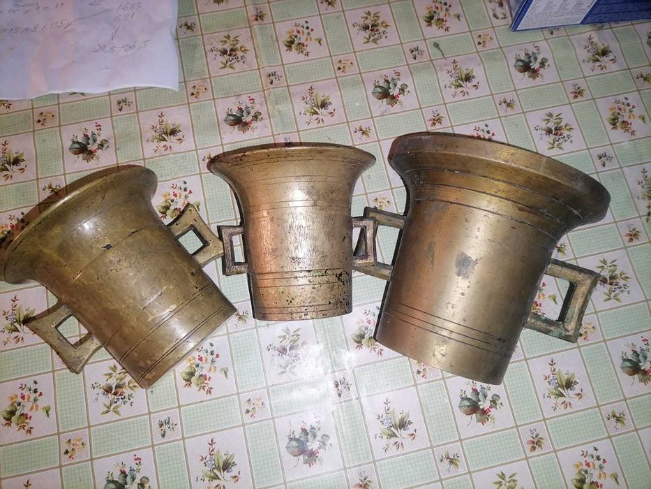 3 mojare bronz marimi si greutati diferite