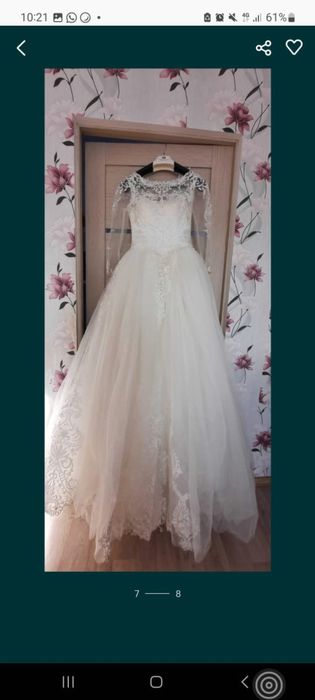 Продам свадебное платье