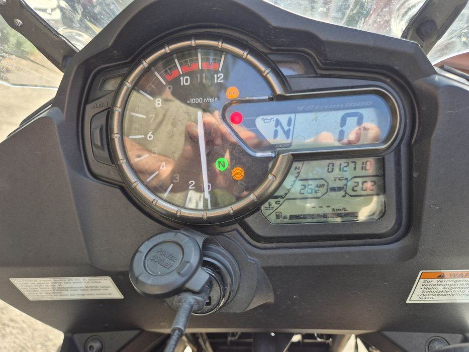 Suzuki V-Strom 1000 din 2015, 13.000km