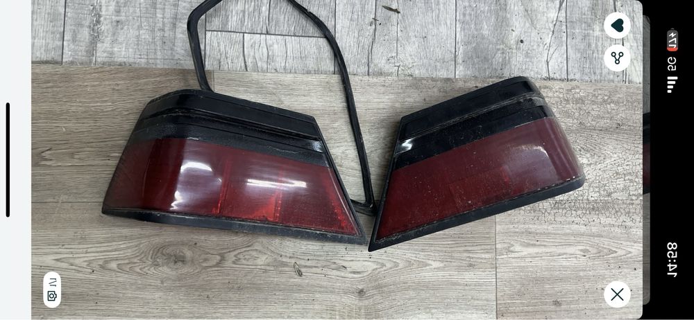 Мерсндэс 124  задний стопы