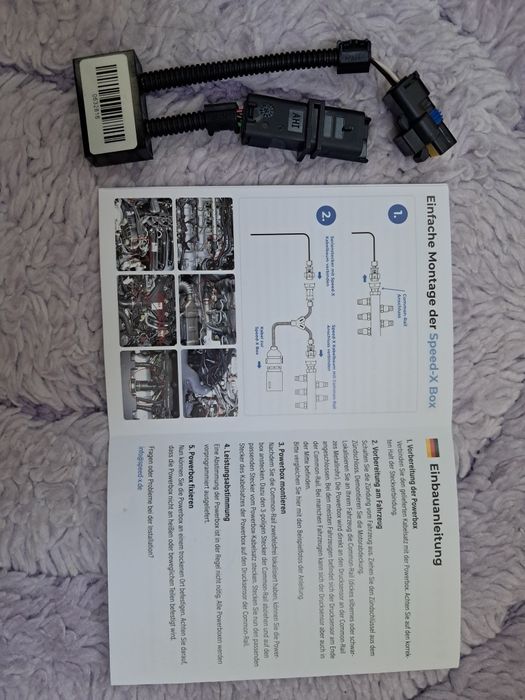 Modul Chiptuning / Powerbox Speed-X Box Diesel Common-Rail (Mufă Bosch 3 Pini) – Stare Perfectă