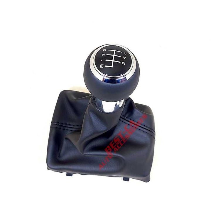 Топка скоростен лост с маншон за Audi A3 8P 2003 - 2013 5 и 6 скорости