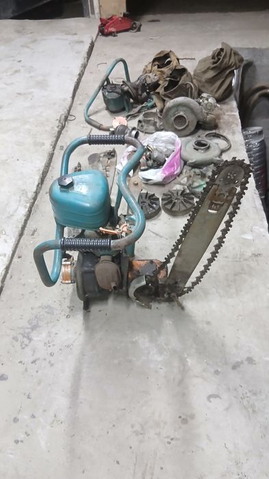 Бензопила дружба + запчасти