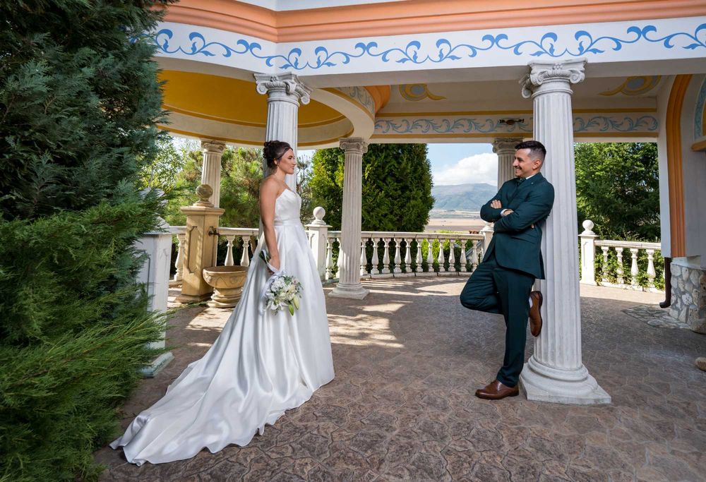 Уникална 2-в-1 булчинска рокля + ПОДАРЪК