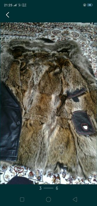 Куртка зимняя на меху.
