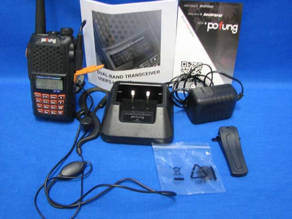 Нова модел Baofeng 6R 8w 5000MAh модел 2026 двубандова 136-174,400-520