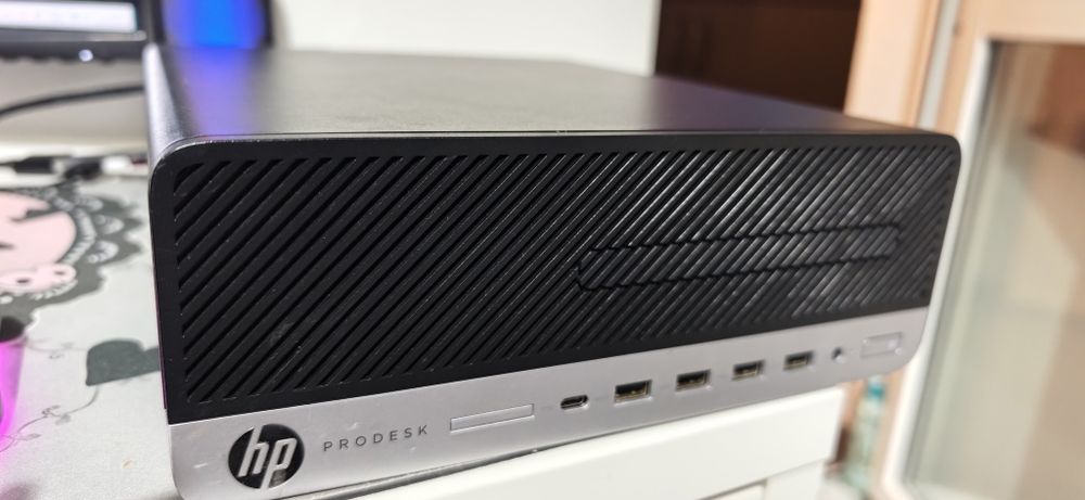 HP ProDesk 600 G4 SFF – Proiect NAS/Home Server – i7-8700T | 32GB RAM | 4TB IronWolf | SSD NVMe