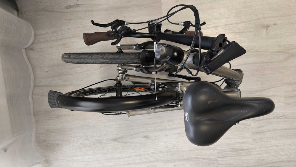 Bicicleta pliabila FOLD 560 aluminiu (NU 500) - 9 viteze, noua.