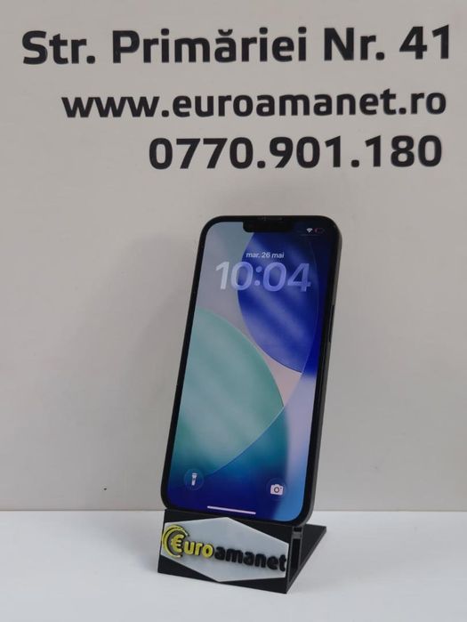 Telefon mobil Apple iPhone 14, 128GB, 5G, Midnight, 85% Baterie -P-