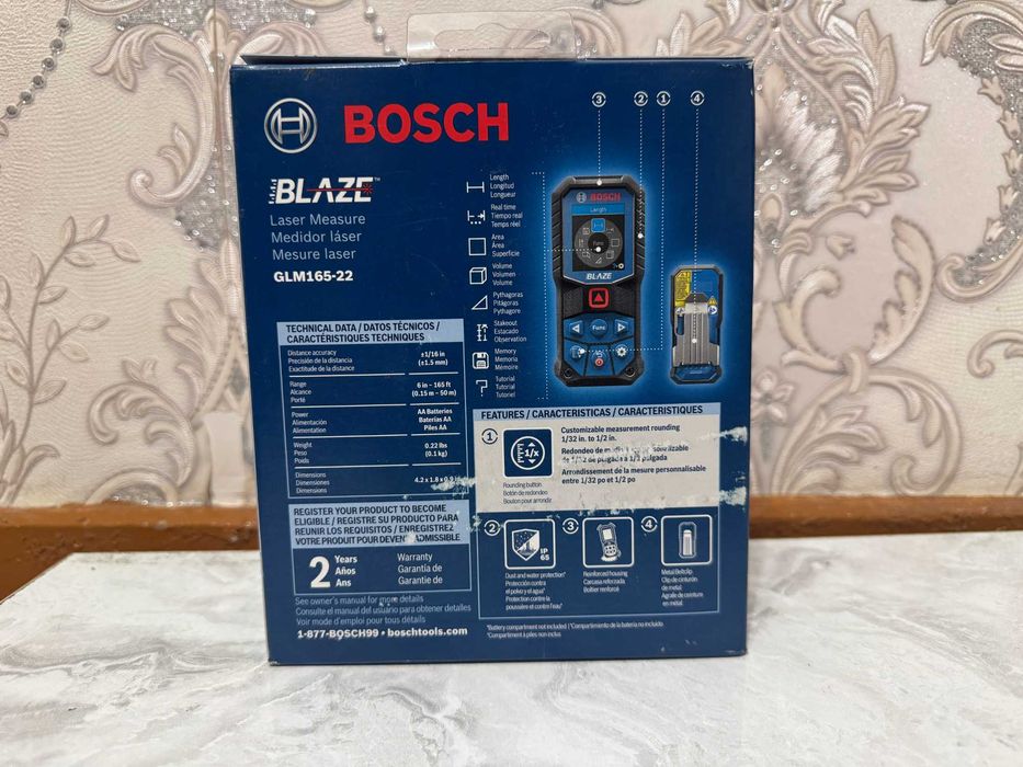 Лазерный дальномер Bosch GLM 50-22 Professional, Laser meter 50m