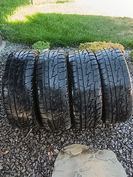 Cauciucuri de iarnă cu jante și capace R 16