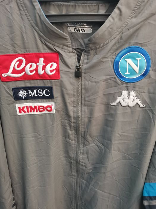 Adidas суичер през качулката-S, Napoli Kappa горнище