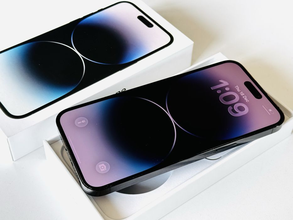 Iphone 14 Pro Max 128GB Black 100% Батерия! Гаранция 6 месеца