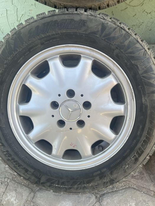 Диски с покрышками мерседес