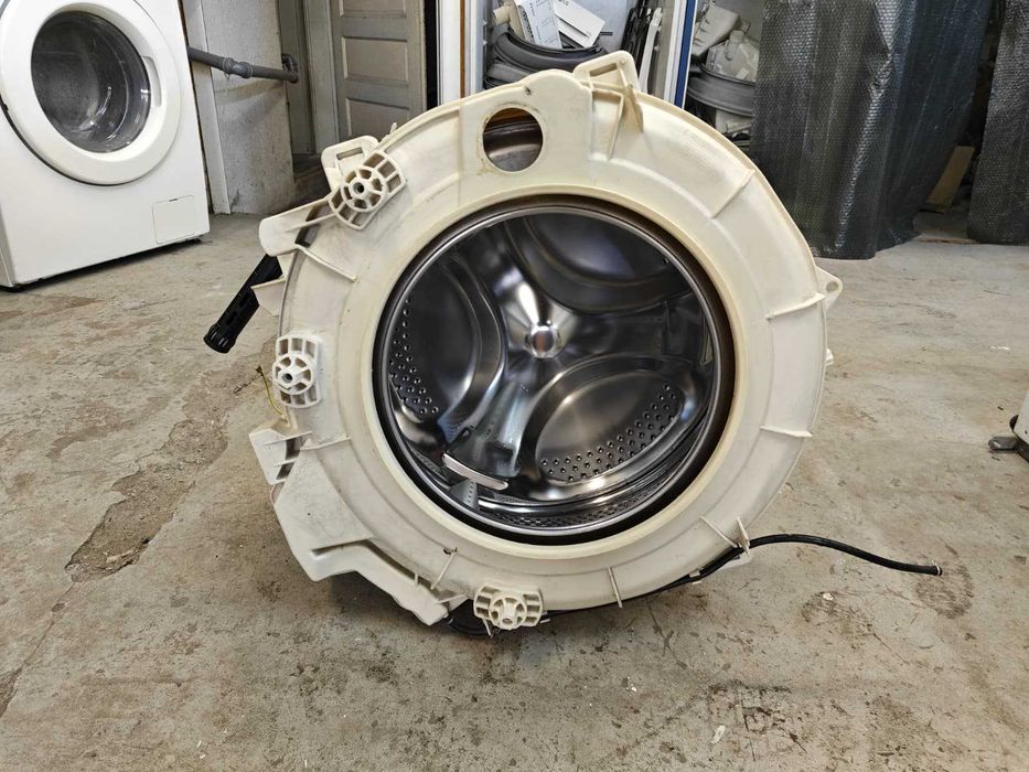 Cuva completa masina de spalat Indesit Slim cod piesa 482000030169 fara uzura la rulmenti / R24