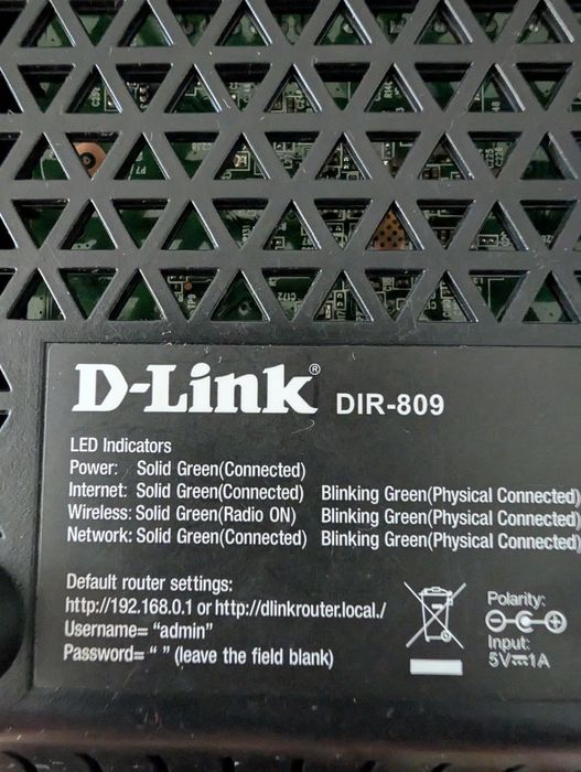 Router D-LINK Dir-809 wifi AC750