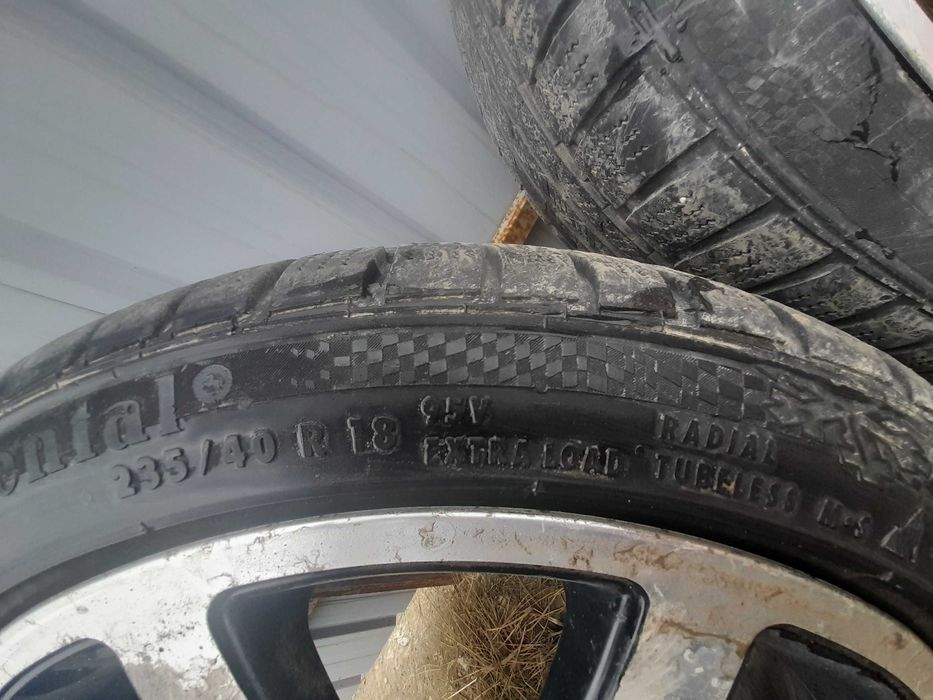 Vand doua seturi de jante cu tot cu cauciucuri ...