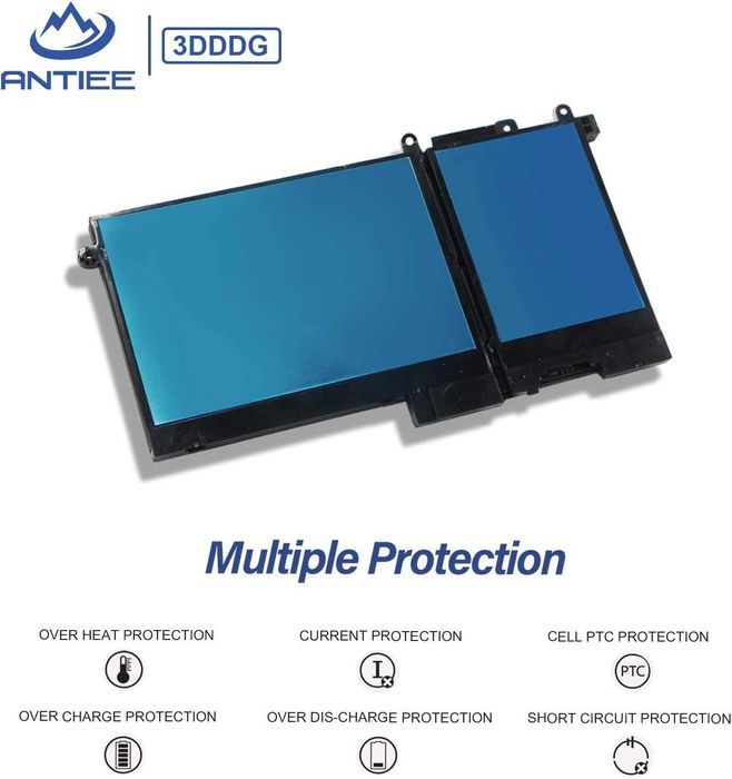 Батерия за лаптоп за Dell Latitude, тип 3DDDG, 42W