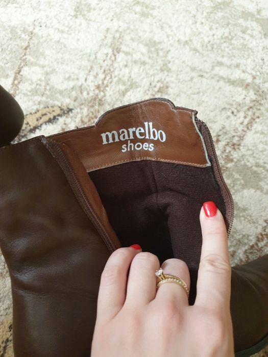 Botine piele naturala