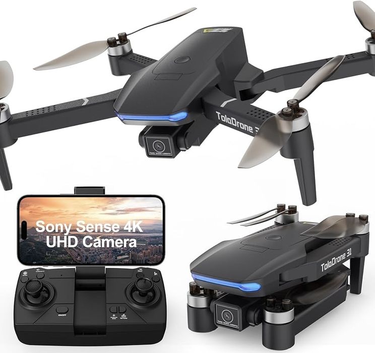 НОВО!!! Професионален дрон TolaDrone 31 с автоматично връщане, 4K, GPS