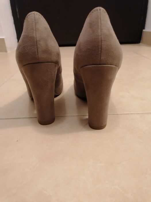 Pantofi piele întoarsă NOI