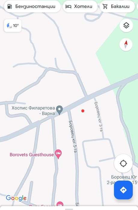 Дава се под наем Парцел в Варна, м-т Боровец - юг - 1000 кв.м за 612 € - Снимка #4