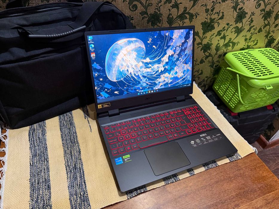 Acer Nitro 5. i5 12450h. RTX 3050. Сумка, мышка, зарядка