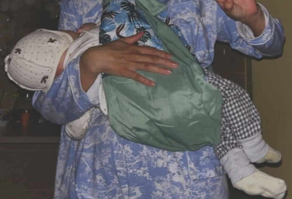 Переноска шарф слинг