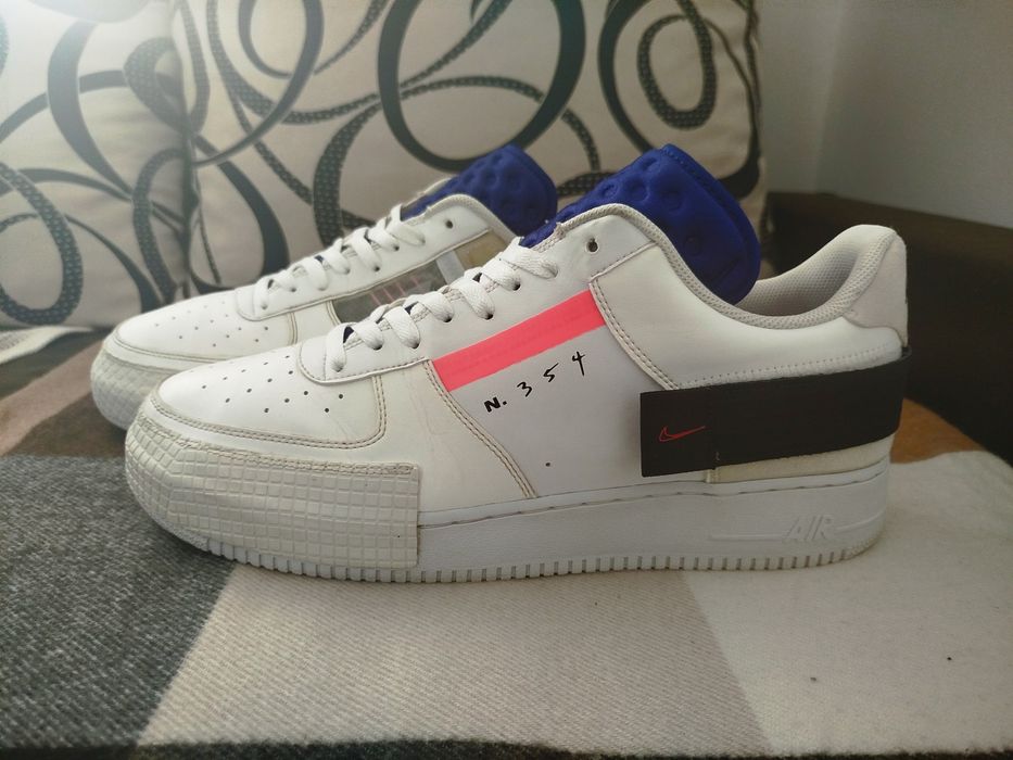 EU 48 Nike Air Force 1 N354 Мъжки Спортни Обувки Кецове Маратонки
