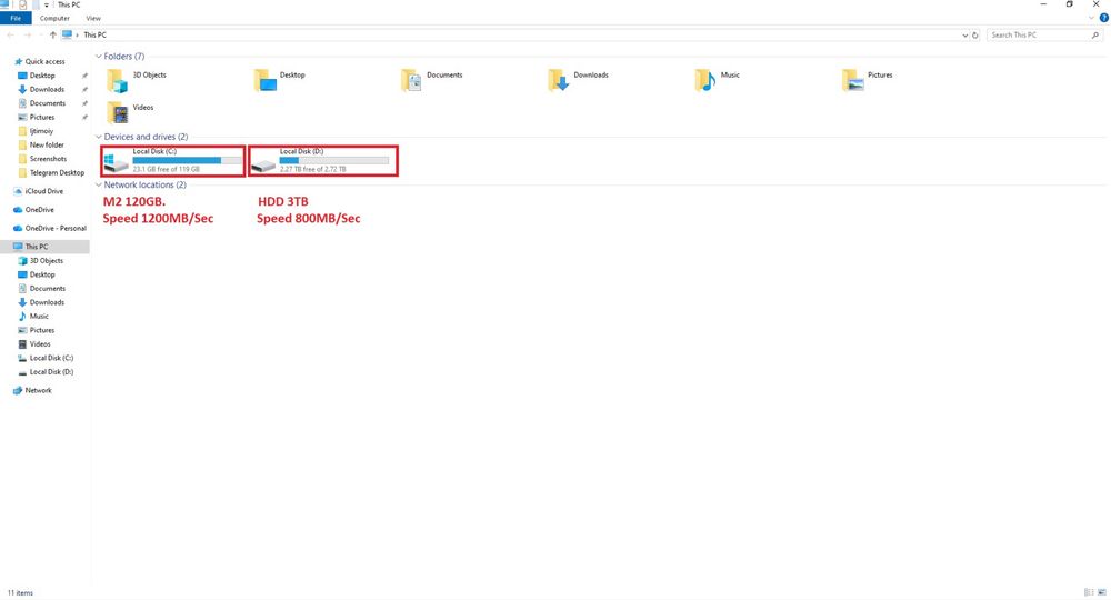 Компютер (игравой) m.2 128GB + 3TB