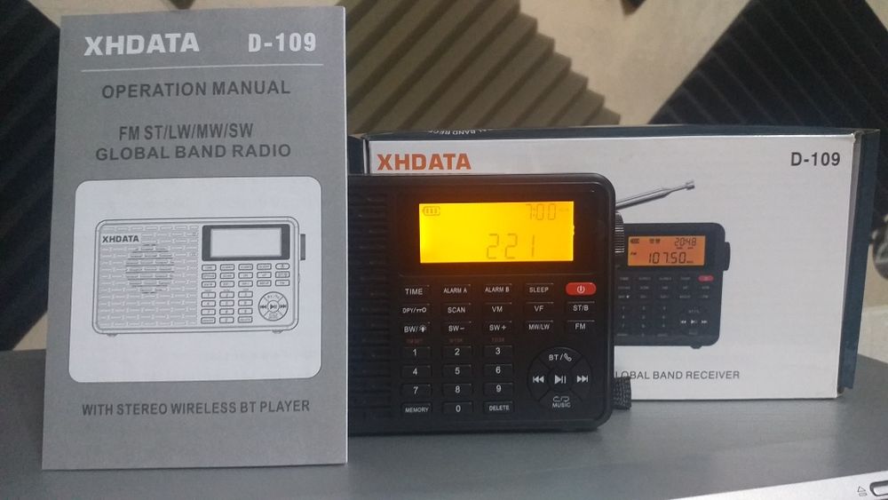 Radio cu mp3 XHdata d-109 la cutie