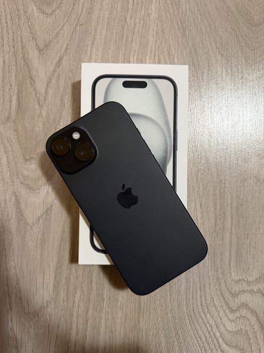 iphone 15 negru 128gb