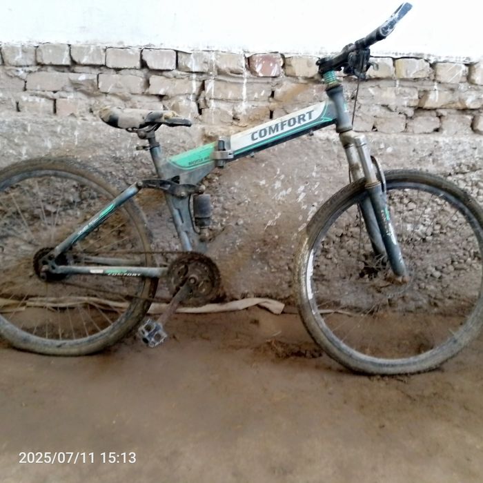 Велосипед на ходу требуется мелкий ремонт