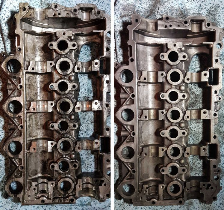 Curatare piese cu ultrasunete EGR, Galerii admisie, clapete admisii