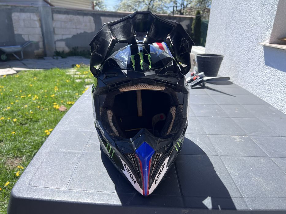 Кросова каска airoh aviator3,moto bell flex 9