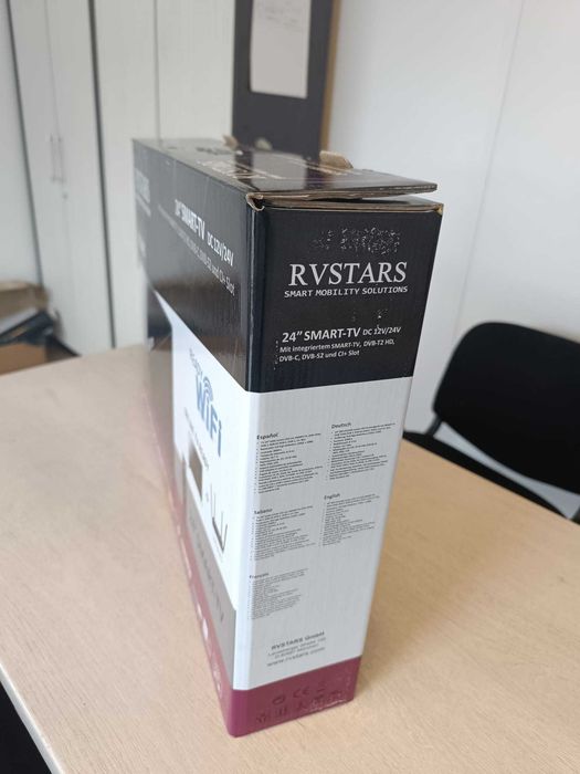 TV Smart,portabil, Full HD, 60 cm, 12-220V, NOU