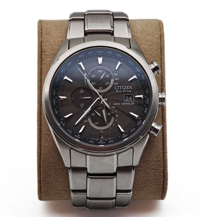Citizen Eco Drive Word Chronograph A-T