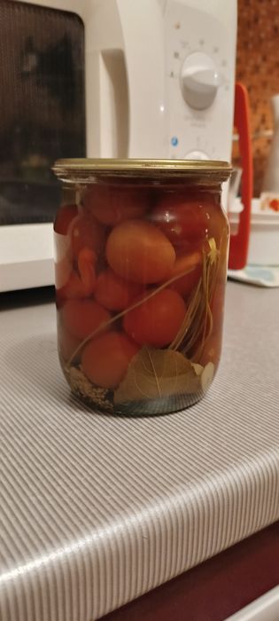 Помидоры Черри. Солёные.