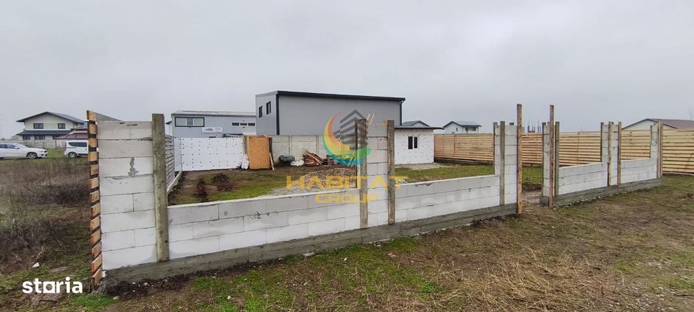 Teren intravilan imprejmuit / Berceni - Vidra /300 mp