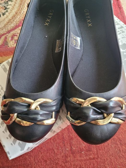 Balerini Gryxx,piele naturala 37