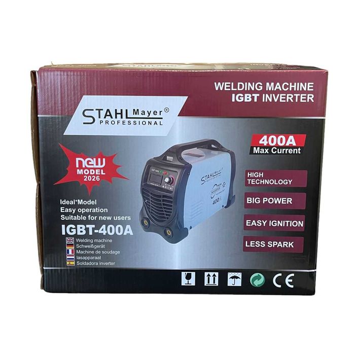 Инверторен електрожен STAHLMAYER MAX 400A В-27-038