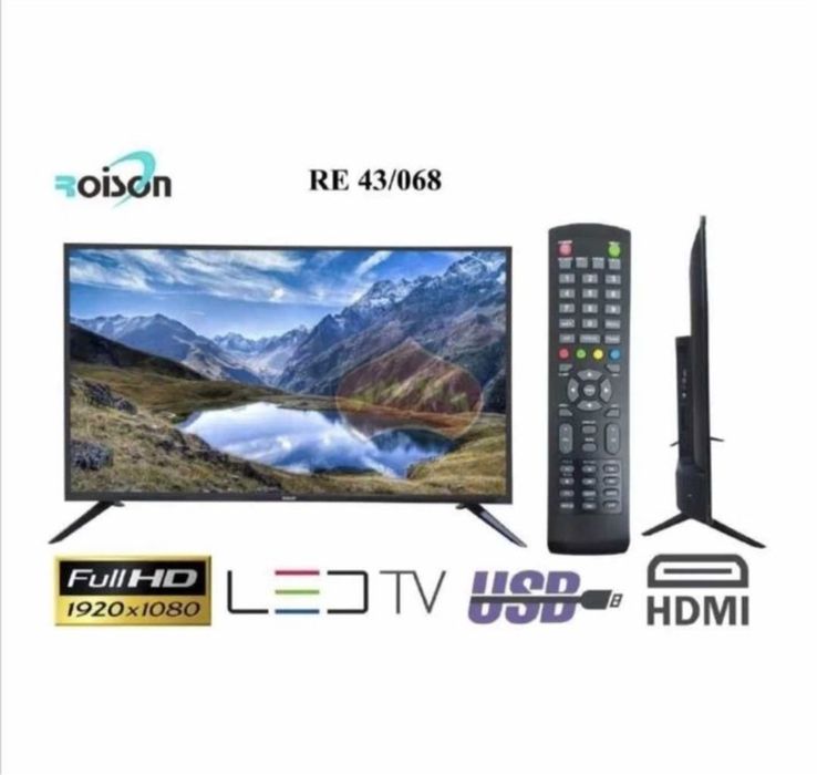 Телевизор 43 Roison скидка со склада доставка бесплатно