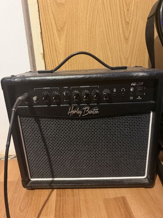 Chitara Electrica Harley Benton cu Amplificator Harley Benton