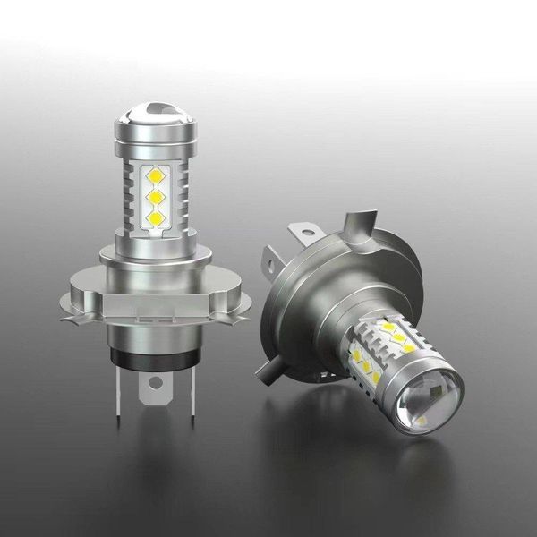 Лед крушки H4-15W-3030 за автомобил без вентилатор 10-30V 6000K- А-355